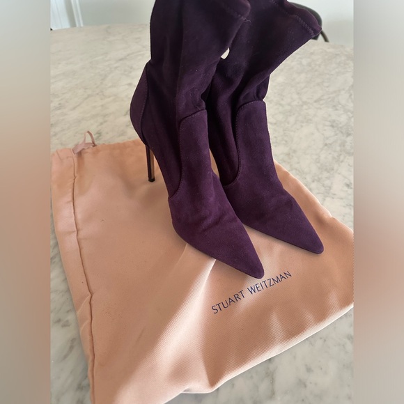 Stuart Weitzman Power Bootie 75 - Picture 8 of 9